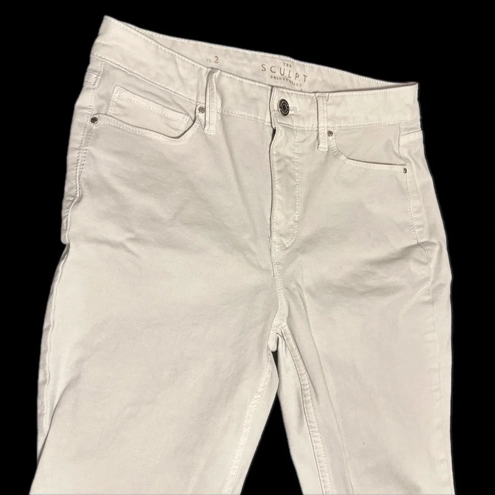 White White House black market the Sculpt Skinny Jeans‎